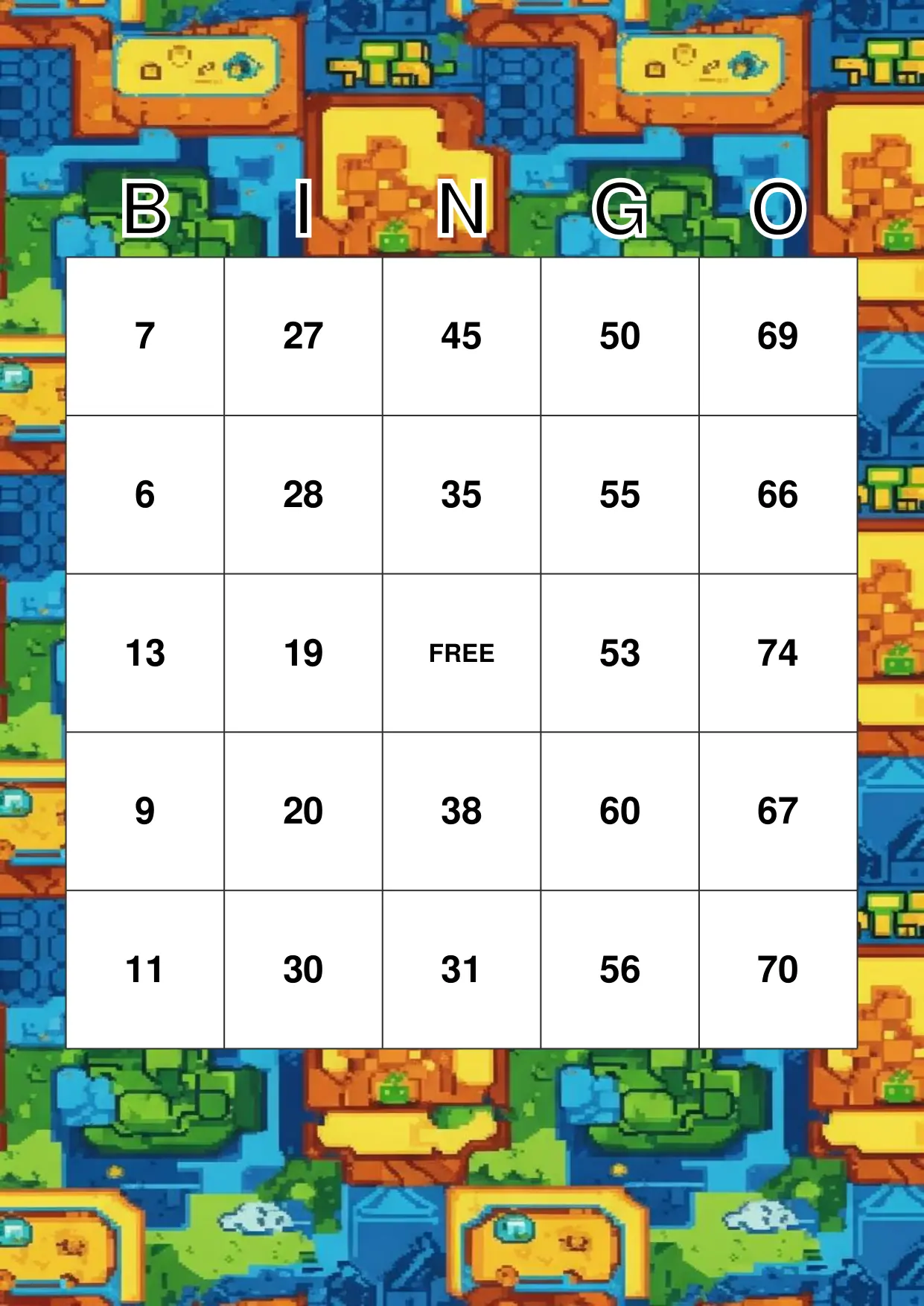 10th Birthday Bingo: Double Digits!