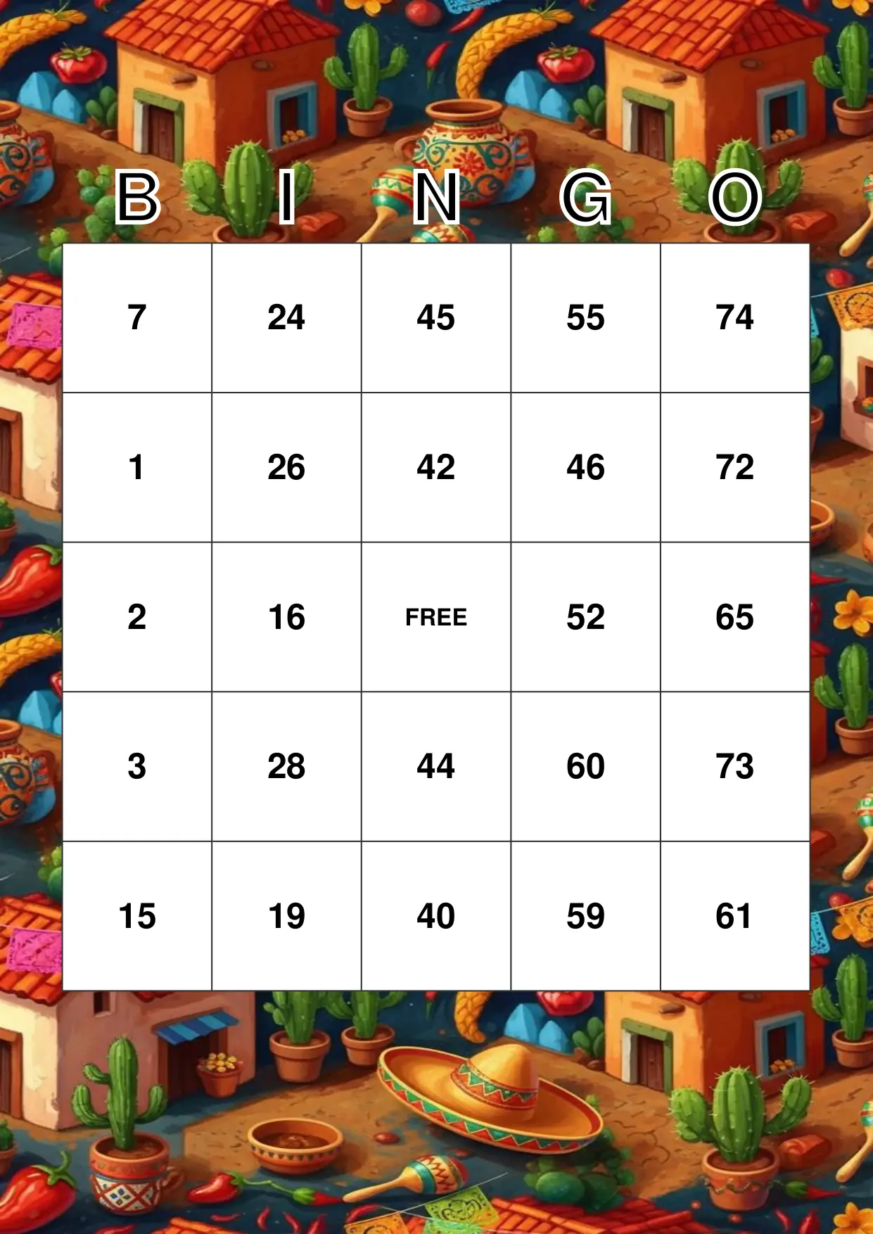 Mexican Fiesta Bingo: Hosting the Ultimate Theme Night