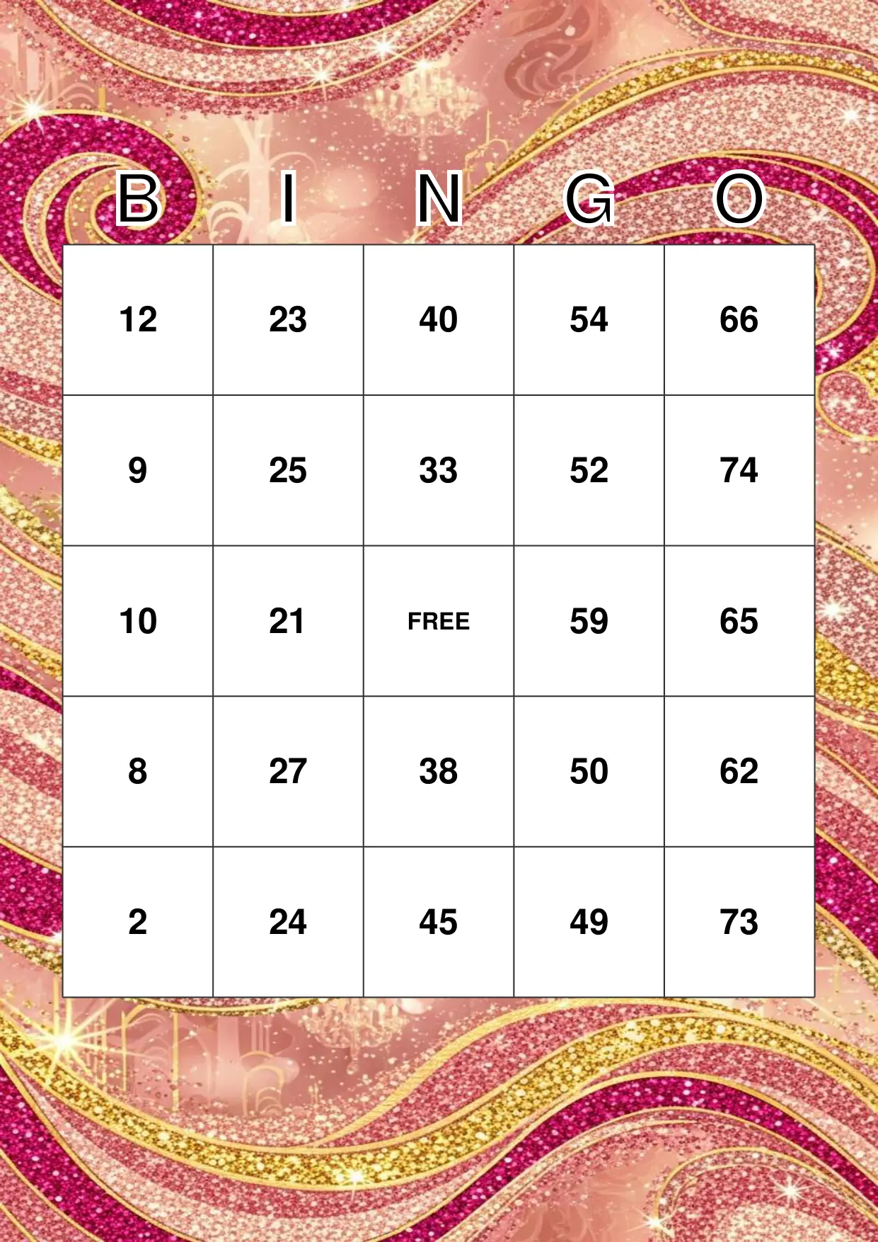 Sweet 16 Bingo: Driver's License & Freedom